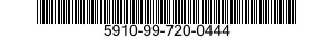 5910-99-720-0444  5910997200444 997200444
