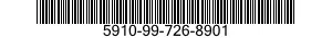 5910-99-726-8901 CAPACITOR,FIXED,CERAMIC DIELECTRIC 5910997268901 997268901