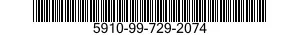 5910-99-729-2074 CAPACITOR,FIXED,ELECTROLYTIC 5910997292074 997292074
