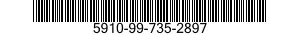 5910-99-735-2897 CAPACITOR,FIXED,ELECTROLYTIC 5910997352897 997352897