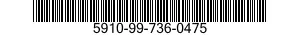 5910-99-736-0475  5910997360475 997360475