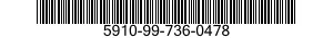 5910-99-736-0478  5910997360478 997360478
