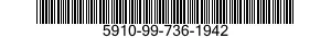 5910-99-736-1942 CAPACITOR,FIXED,METALLIZED,PAPER-PLASTIC DIELECTRIC 5910997361942 997361942