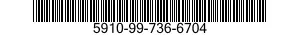 5910-99-736-6704 CAPACITOR,FIXED,CERAMIC 5910997366704 997366704
