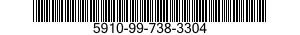 5910-99-738-3304 CAPACITOR,FIXED,METALLIZED,PAPER-PLASTIC DIELECTRIC 5910997383304 997383304