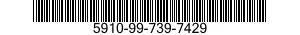 5910-99-739-7429 CAPACITOR,FIXED,MET 5910997397429 997397429