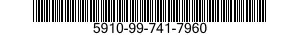 5910-99-741-7960 CAPACITOR,FIXED,ELECTRICAL 5910997417960 997417960