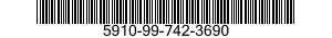 5910-99-742-3690 CAPACITOR,FIXED,ELECTRICAL 5910997423690 997423690