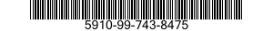 5910-99-743-8475  5910997438475 997438475
