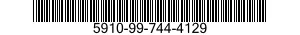 5910-99-744-4129 CAPACITOR,FIXED,ELECTROLYTIC 5910997444129 997444129