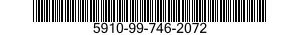 5910-99-746-2072 CAPACITOR,FIXED,ELECTRICAL 5910997462072 997462072