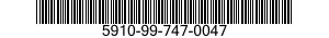 5910-99-747-0047  5910997470047 997470047