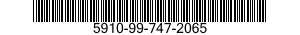 5910-99-747-2065  5910997472065 997472065