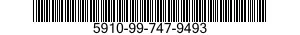 5910-99-747-9493 CAPACITOR,FIXED,ELECTRICAL 5910997479493 997479493