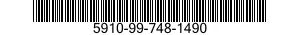 5910-99-748-1490 CAPACITOR,FIXED,ELECTRICAL 5910997481490 997481490