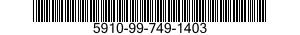 5910-99-749-1403  5910997491403 997491403