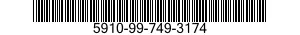 5910-99-749-3174 CAPACITOR,FIXED,MET 5910997493174 997493174