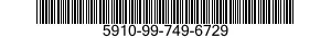 5910-99-749-6729  5910997496729 997496729
