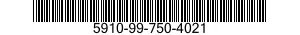 5910-99-750-4021 CAPACITOR,FIXED,ELECTROLYTIC 5910997504021 997504021