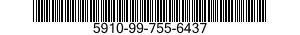 5910-99-755-6437  5910997556437 997556437