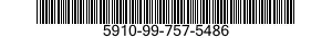 5910-99-757-5486 CAPACITOR 5910997575486 997575486