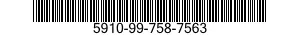 5910-99-758-7563 CAPACITOR,FIXED,PLASTIC DIELECTRIC 5910997587563 997587563