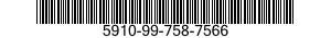 5910-99-758-7566 CAPACITOR,FIXED,PLASTIC DIELECTRIC 5910997587566 997587566