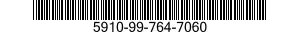 5910-99-764-7060 CAPACITOR,FIXED,PLASTIC DIELECTRIC 5910997647060 997647060