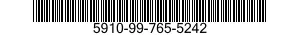 5910-99-765-5242 CAPACITOR,FIXED,ELECTRICAL 5910997655242 997655242
