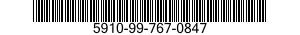 5910-99-767-0847 CAPACITOR 5910997670847 997670847