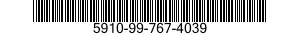 5910-99-767-4039  5910997674039 997674039
