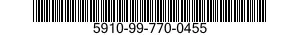 5910-99-770-0455  5910997700455 997700455