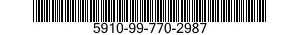5910-99-770-2987  5910997702987 997702987