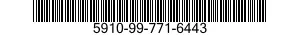 5910-99-771-6443 CAPACITOR,FIXED,CERAMIC DIELECTRIC 5910997716443 997716443