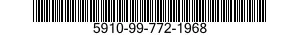 5910-99-772-1968 CAPACITOR,FIXED,PLA 5910997721968 997721968