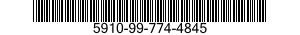 5910-99-774-4845 CAPACITOR,FIXED,CERAMIC 5910997744845 997744845