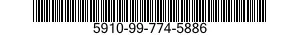 5910-99-774-5886 CAPACITOR,FIXED,CERAMIC 5910997745886 997745886