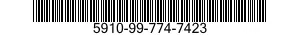 5910-99-774-7423 CAPACITOR,FIXED,ELECTRICAL 5910997747423 997747423