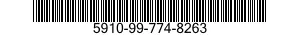 5910-99-774-8263 CAPACITOR,FIXED,PLA 5910997748263 997748263