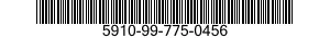 5910-99-775-0456 CAPACITOR,FIXED,METALLIZED,PAPER-PLASTIC DIELECTRIC 5910997750456 997750456