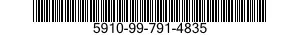 5910-99-791-4835 CAPACITOR,FIXED,ELECTROLYTIC 5910997914835 997914835