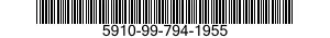 5910-99-794-1955 CAPACITOR,FIXED,MET 5910997941955 997941955