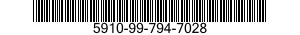 5910-99-794-7028 CAPACITOR,FIXED,MET 5910997947028 997947028