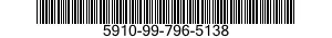 5910-99-796-5138 CAPACITOR,VARIABLE,CERAMIC DIELECTRIC 5910997965138 997965138