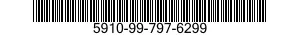 5910-99-797-6299 CAPACITOR,FIXED,METALLIZED,PAPER-PLASTIC DIELECTRIC 5910997976299 997976299