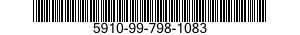 5910-99-798-1083 CAPACITOR,FIXED,ELECTRICAL 5910997981083 997981083