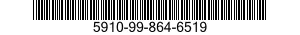 5910-99-864-6519 CAPACITOR,FIXED,METALLIZED,PAPER-PLASTIC DIELECTRIC 5910998646519 998646519