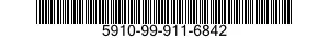 5910-99-911-6842 CAPACITOR,FIXED,MICA DIELECTRIC 5910999116842 999116842