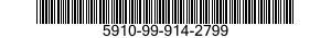 5910-99-914-2799 CAPACITOR,VARIABLE,AIR DIELECTRIC 5910999142799 999142799