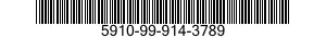 5910-99-914-3789 CAPACITOR,FIXED,MICA DIELECTRIC 5910999143789 999143789